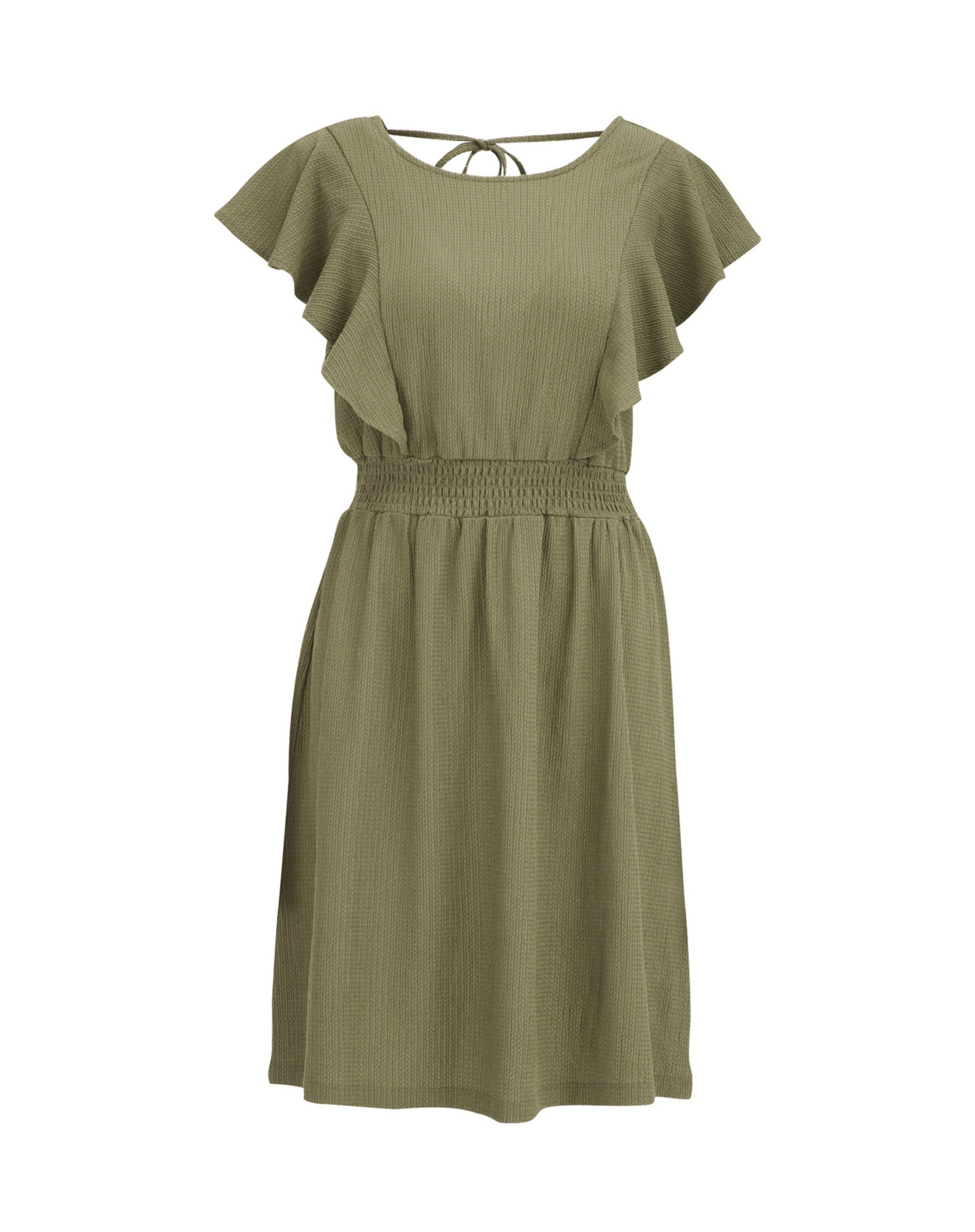 Robe WE Fashion en vert : devant