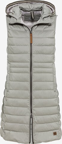 CAMEL ACTIVE Bodywarmer in Grijs: voorkant