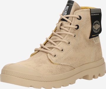 Stivaletto stringato 'Pampa Surplus' di Palladium in beige: frontale