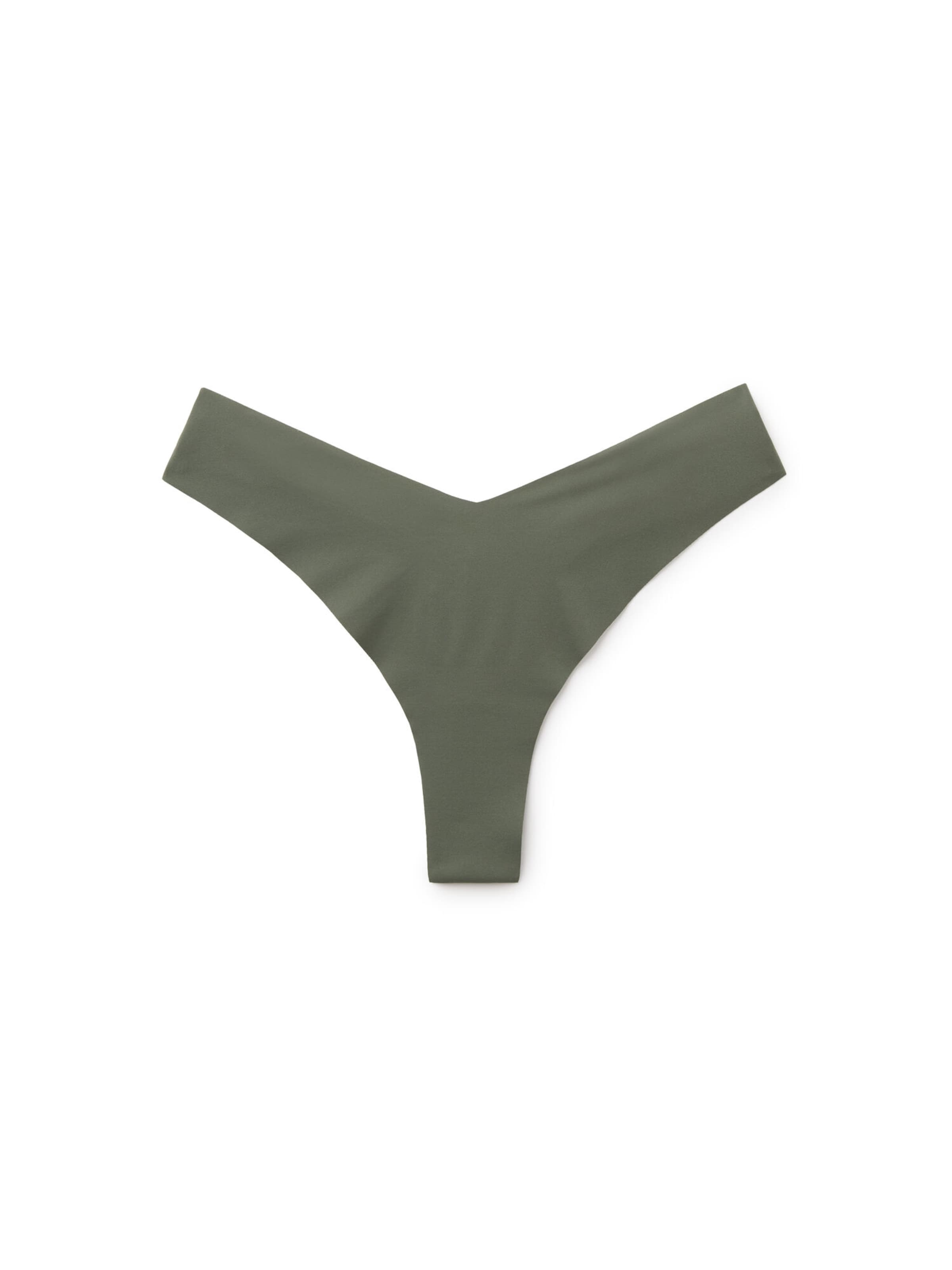 Tezenis Thong in Green: front