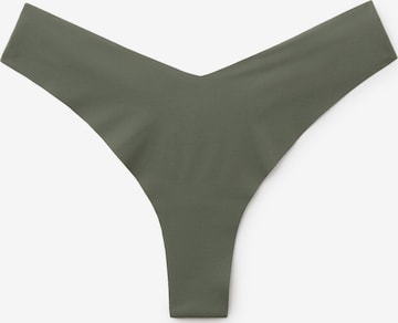 Tezenis Thong in Green: front