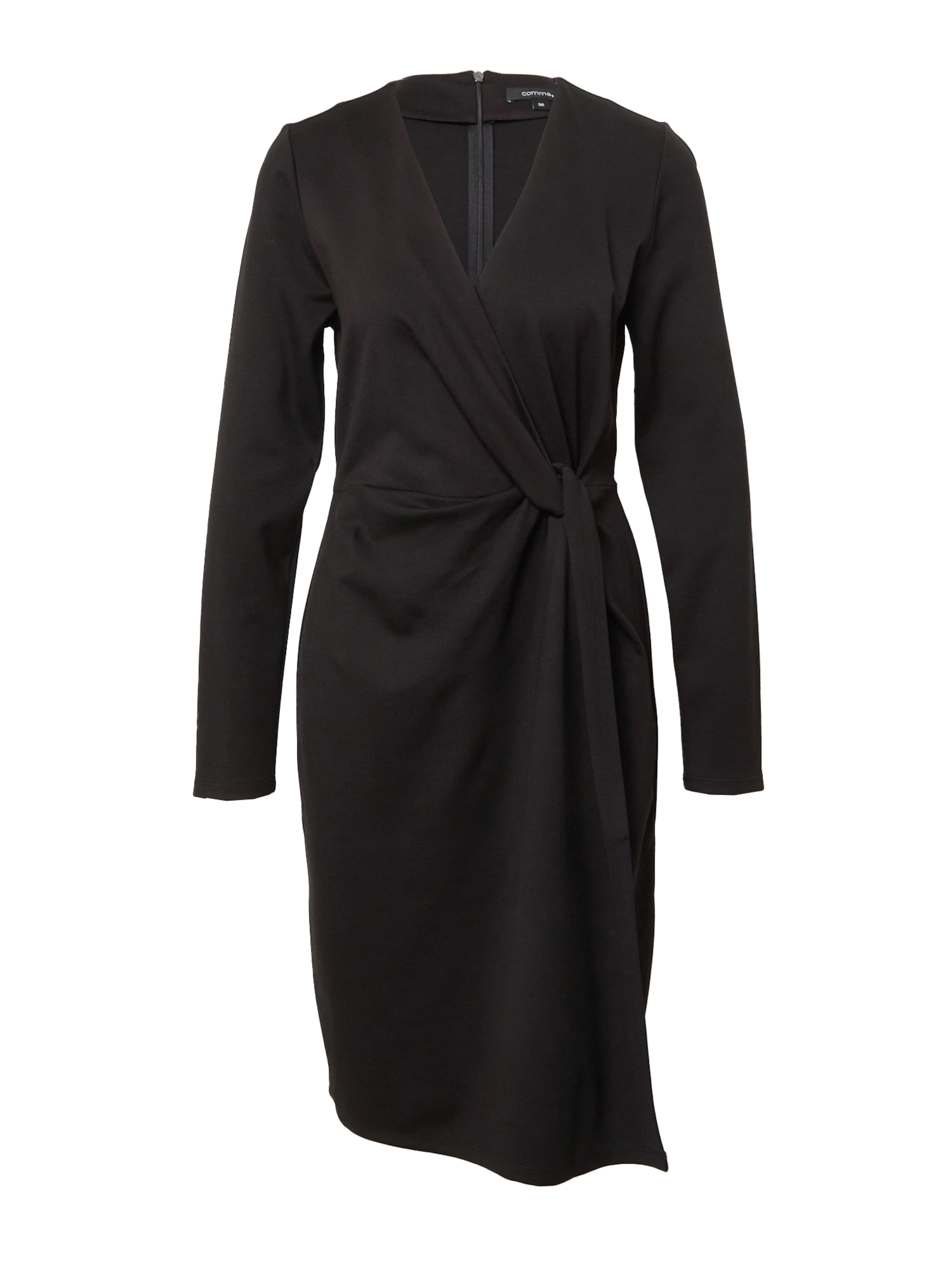 melns COMMA Kleita: no priekšpuses