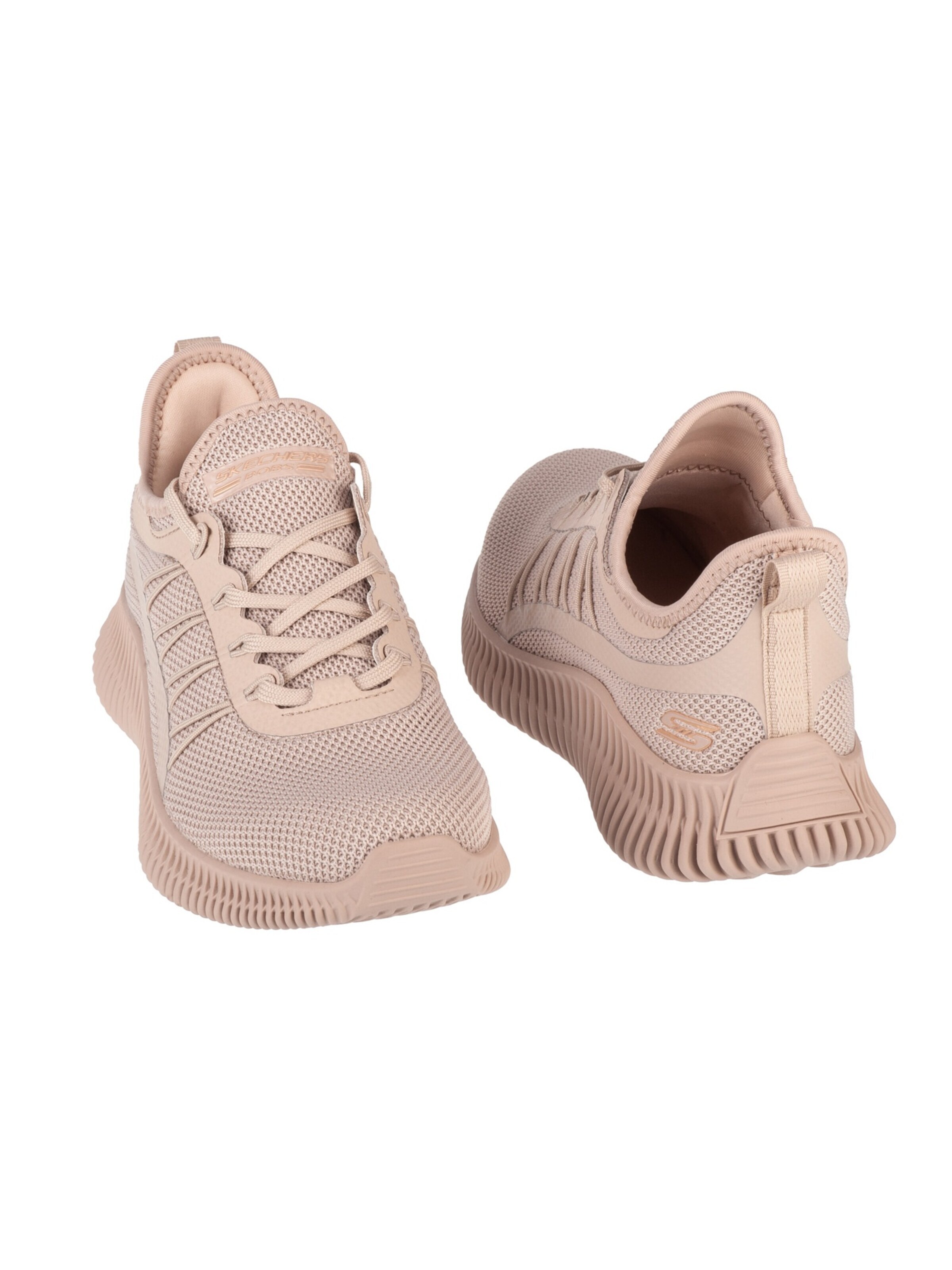 SKECHERS Sneakers laag 'Bobs Geo-New Aesthetics' in Beige