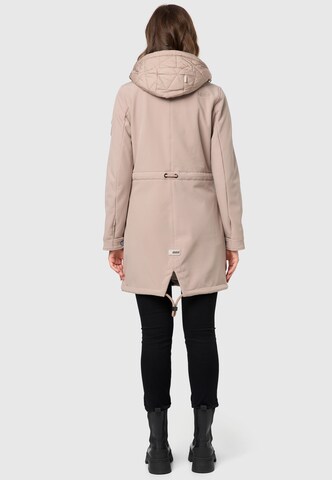 MARIKOO Raincoat in Beige