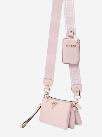 Sac à bandoulière 'LATONA MINI' GUESS en rose