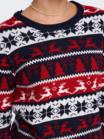 Pull-over 'XMAS' ONLY en mélange de couleurs