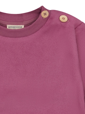 loud + proud Pullover in Lila