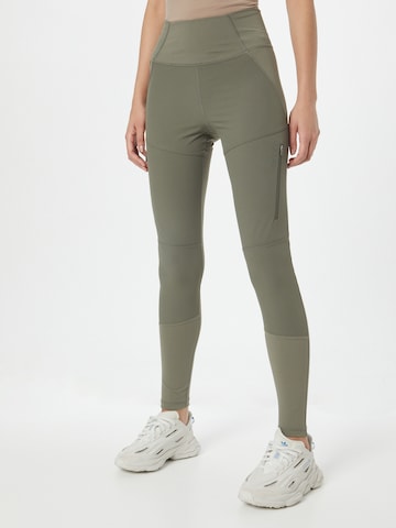 Skinny Pantaloni sport de la aim'n pe verde
