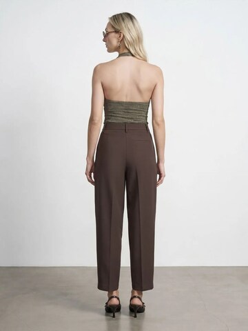 Dilvin Regular Pants in Brown
