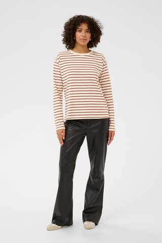 T-shirt Kaffe en beige