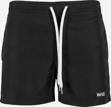 Be52 Badshorts 'Zrce' i svart: framsida