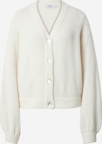 MSCH COPENHAGEN Cardigan 'Petrinelle' i hvid: forside