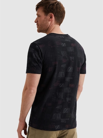T-Shirt 'T-shirt with allover print and slub effect' PME Legend en bleu