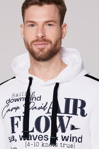 CAMP DAVID Sweatshirt in White