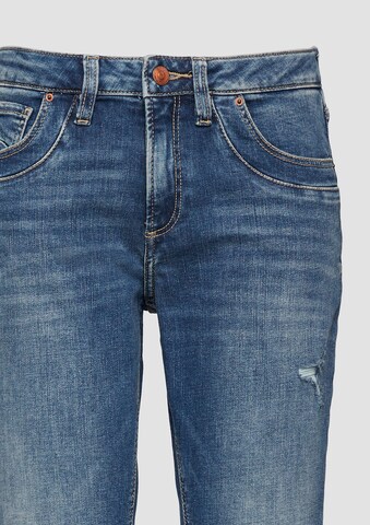 Coupe slim Jean 'Catie' QS en bleu