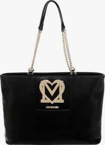 Love Moschino Shopper in Black: front