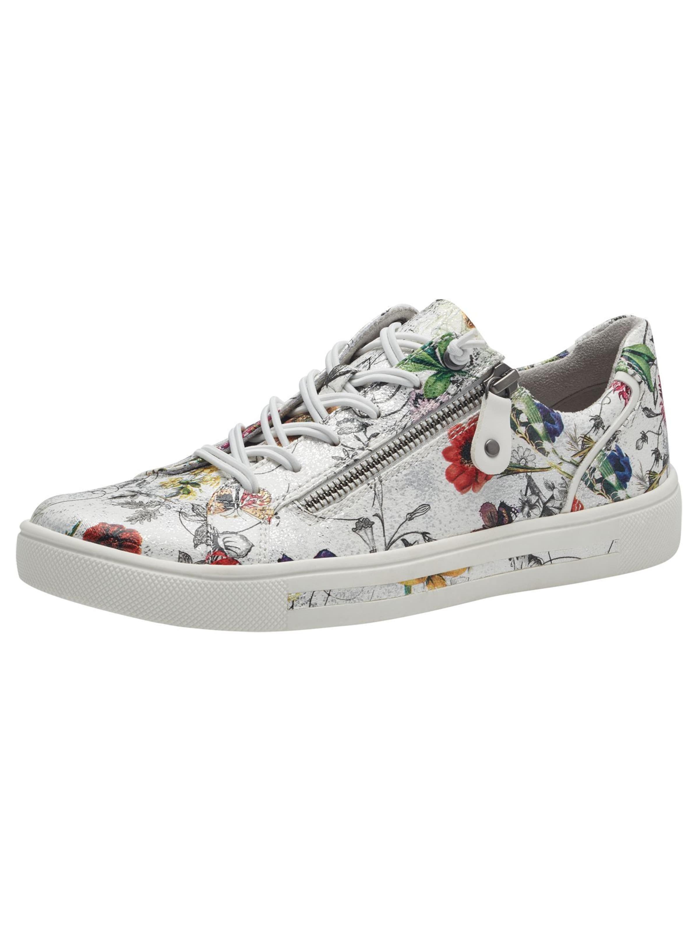 Baskets basses JANA en vert : devant