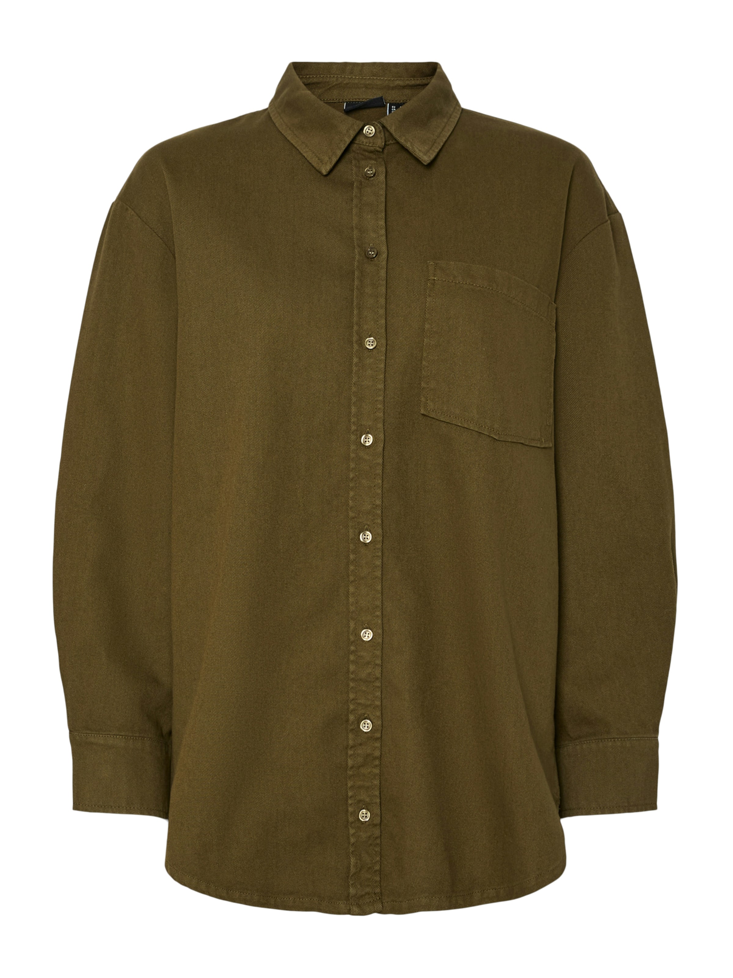 PIECES - Blusa 'PCMAISIE' en verde: frente