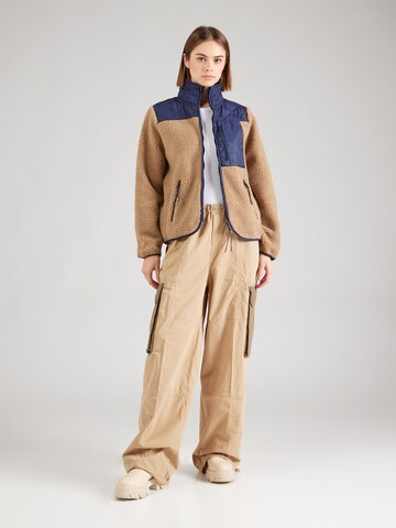 Giacca di pile 'JC Berri' di The Jogg Concept in marrone