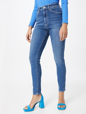 Mavi Skinny Jeans in Blue: front