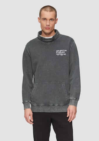 s.Oliver Sweatshirt in Grijs: voorkant