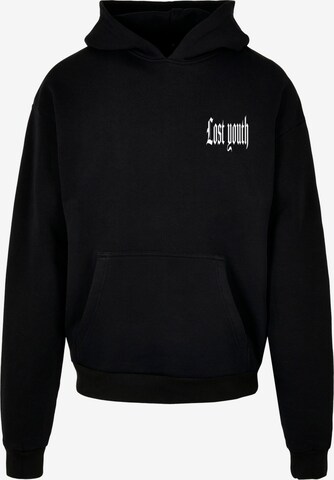 Lost Youth Sweatshirt 'Dollar' in Black: front