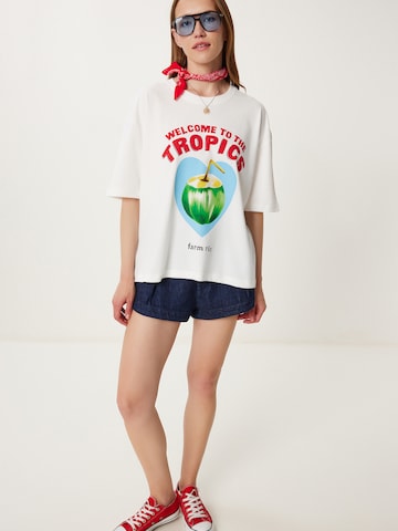 Happiness İstanbul - Camisa em branco