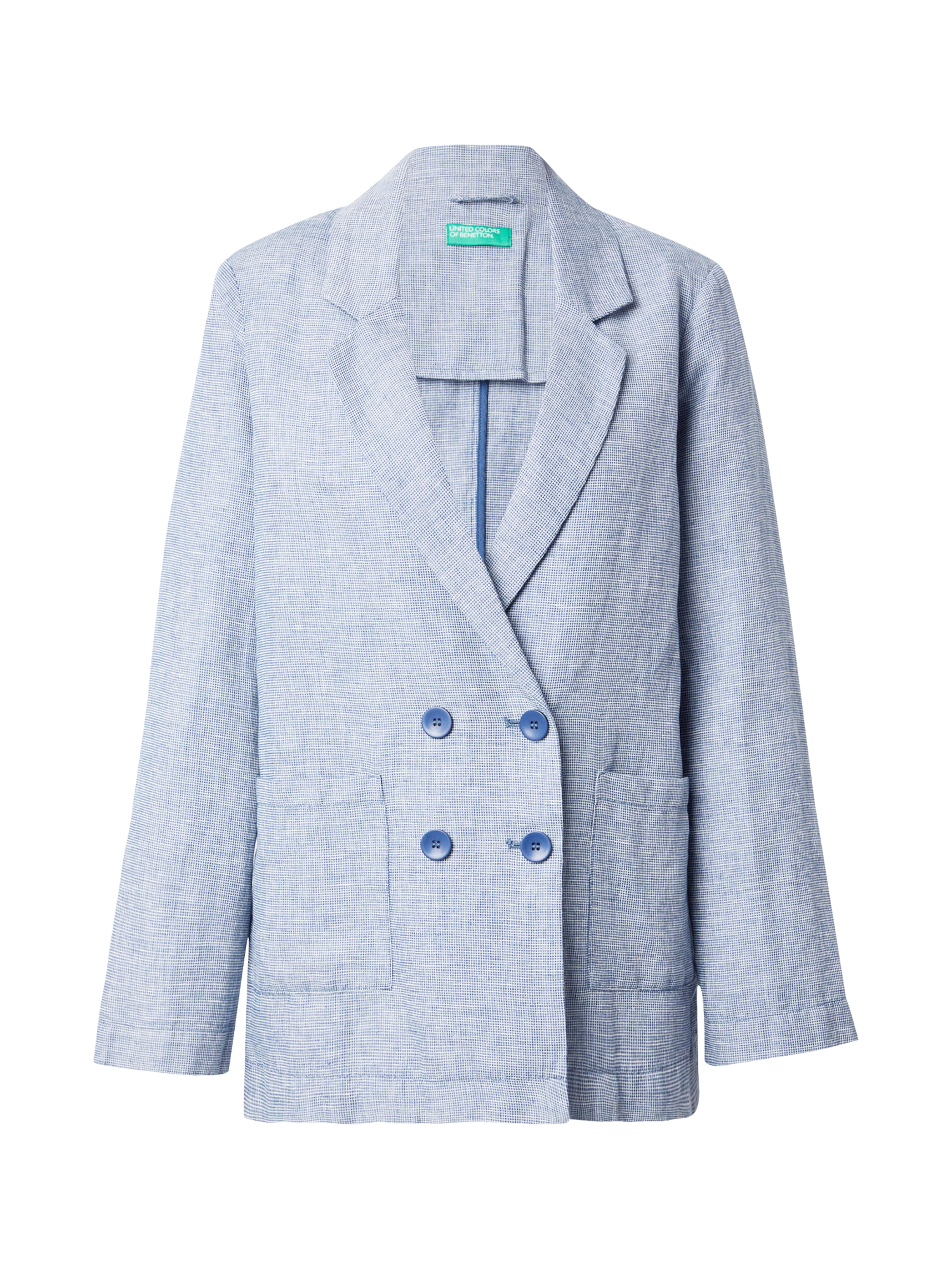 UNITED COLORS OF BENETTON Blazers in Blauw: voorkant