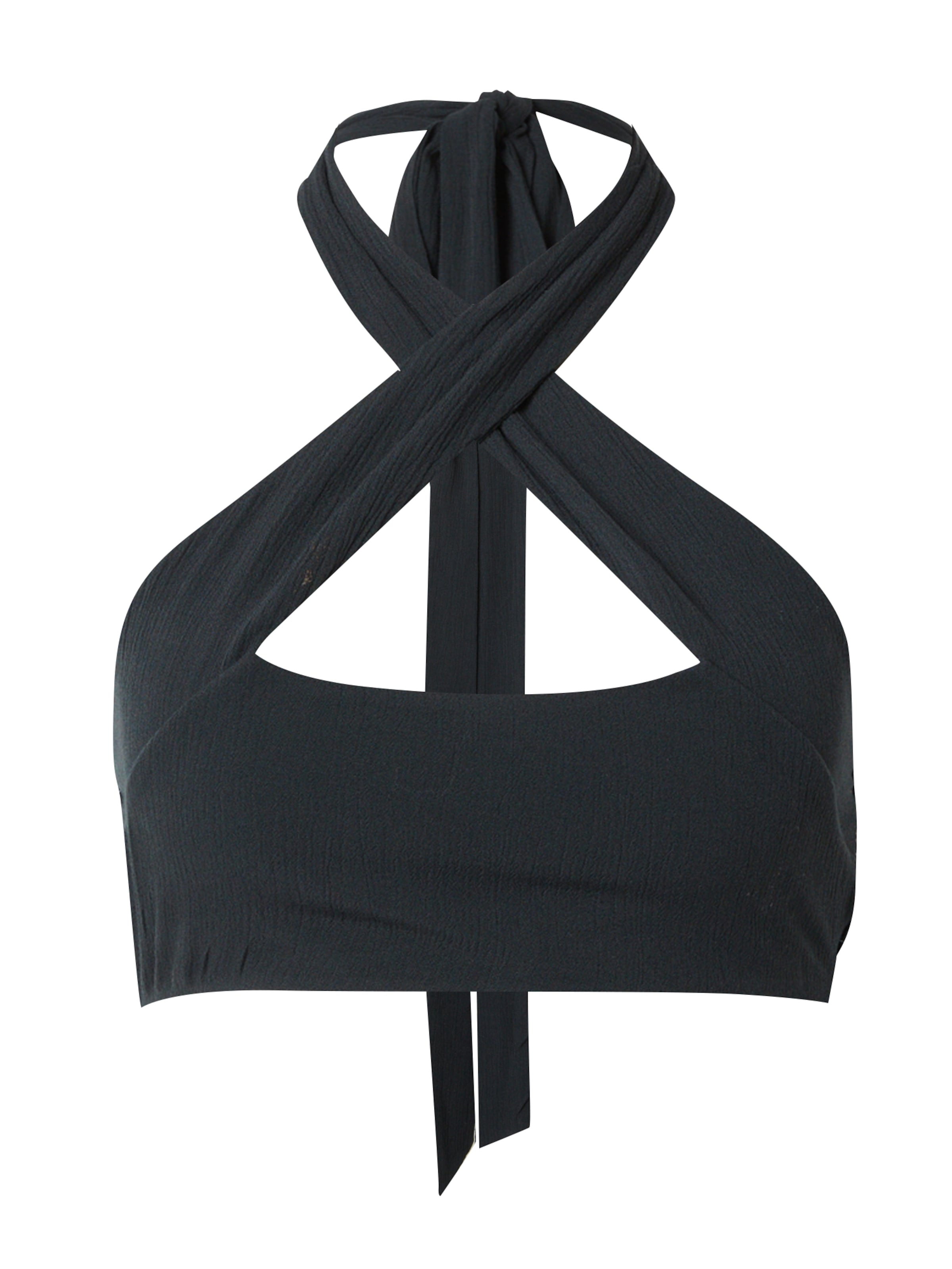 Kamila Šikl Τοπ 'Eleonore' σε μαύρο: μπροστά