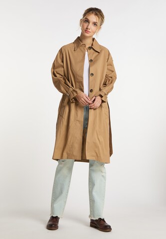 DreiMaster Vintage Between-seasons coat in Beige