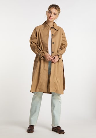 DreiMaster Vintage - Abrigo de entretiempo en beige