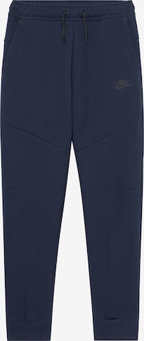 Nike Sportswear Штаны 'TCH FLC' в Синий: спереди