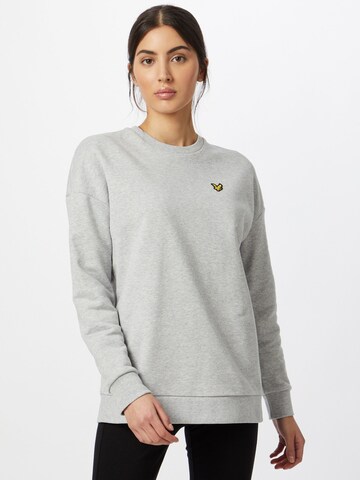 Lyle & Scott Суичър в сиво: отпред