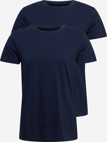 T-Shirt TOM TAILOR DENIM en bleu : devant