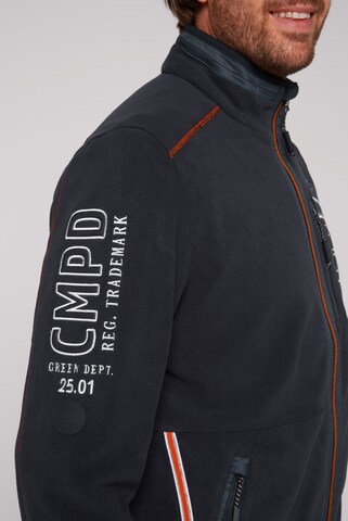 CAMP DAVID Fleece Jacket in Blue