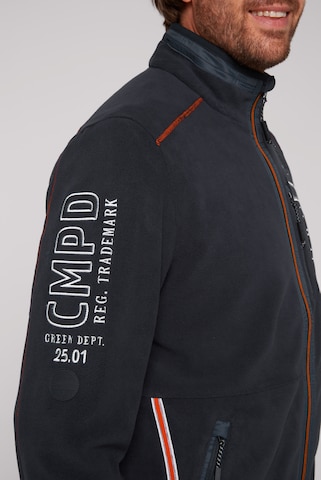 CAMP DAVID Fleecejacke in Blau