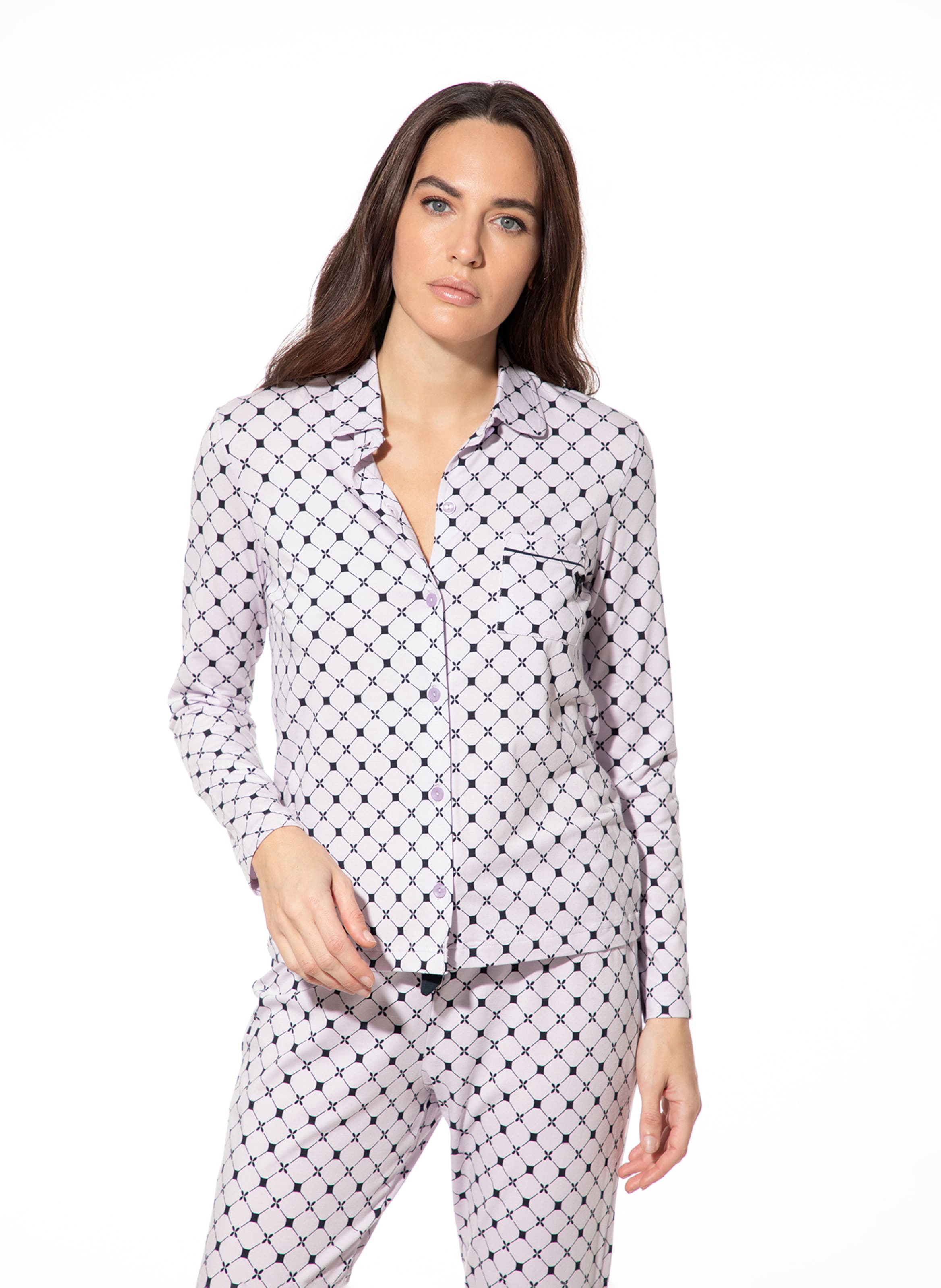 Sanetta Schlafshirt in Pink: Vorderseite