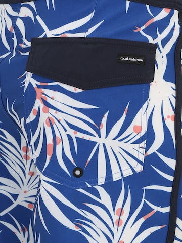 QUIKSILVER Swimming Trunks 'SCALLOP 18' in Blue