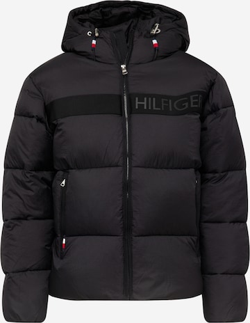 TOMMY HILFIGER Winterjas in Zwart: voorkant