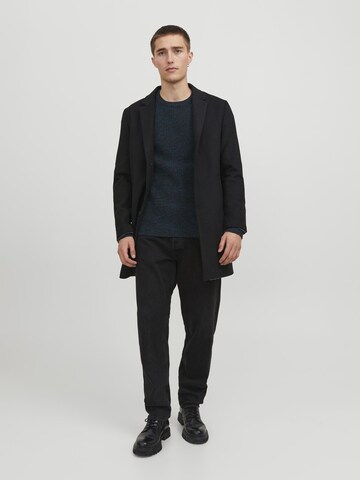 JACK & JONES Sweter 'William' w kolorze niebieski