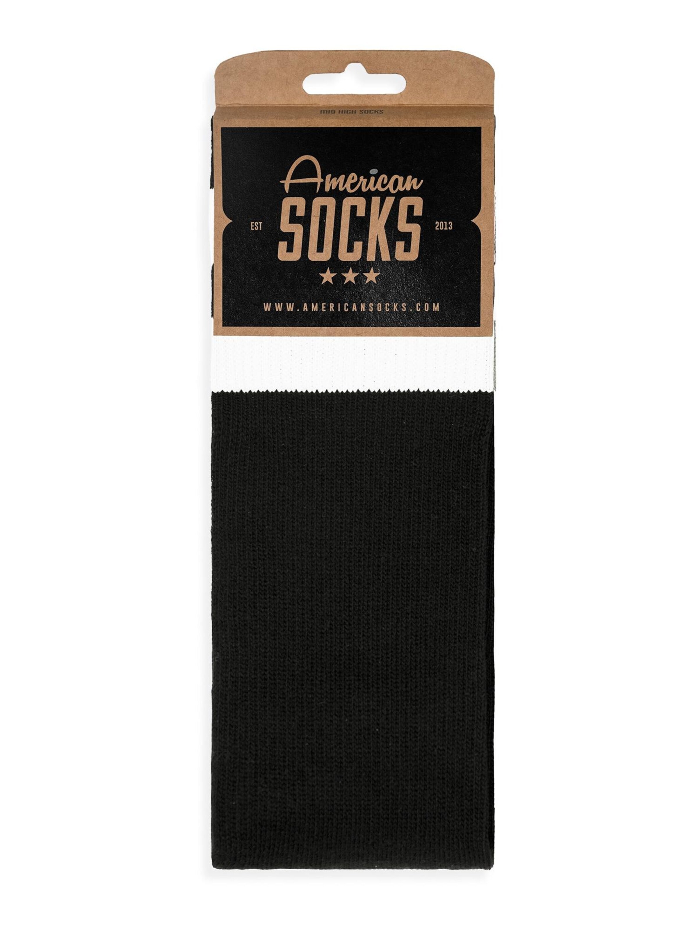 American Socks Socks 'Back in Black I' in Black