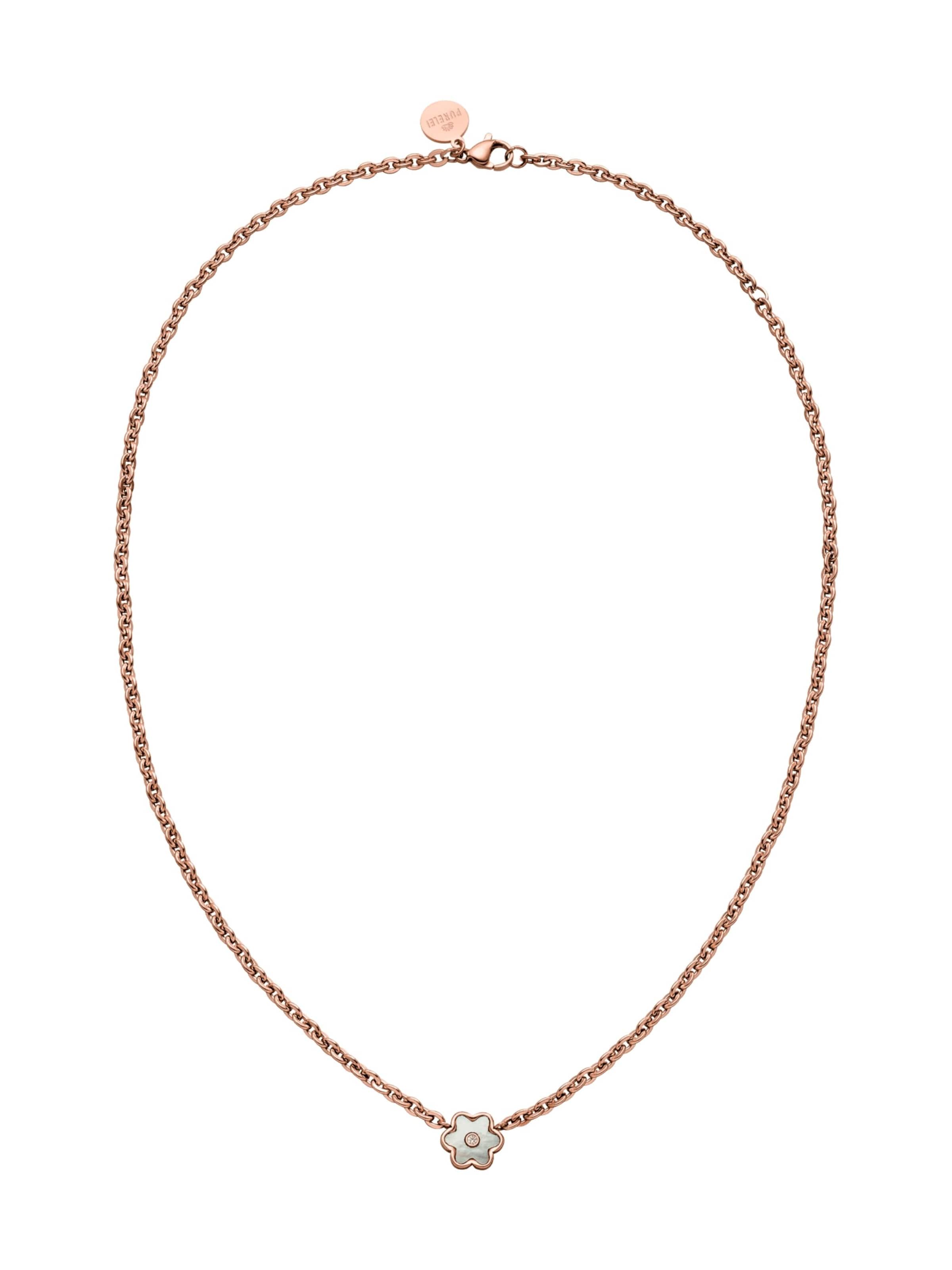 Chaîne 'Flourish' PURELEI en or : devant