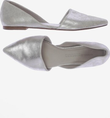 Kennel & Schmenger Flats & Loafers in 37,5 in Silver: front