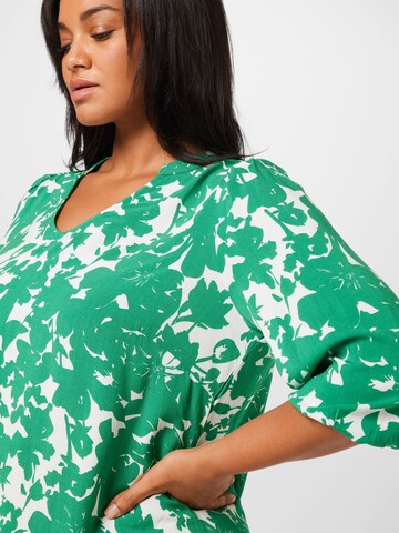 ONLY Carmakoma Dress 'GRETHA' in Green