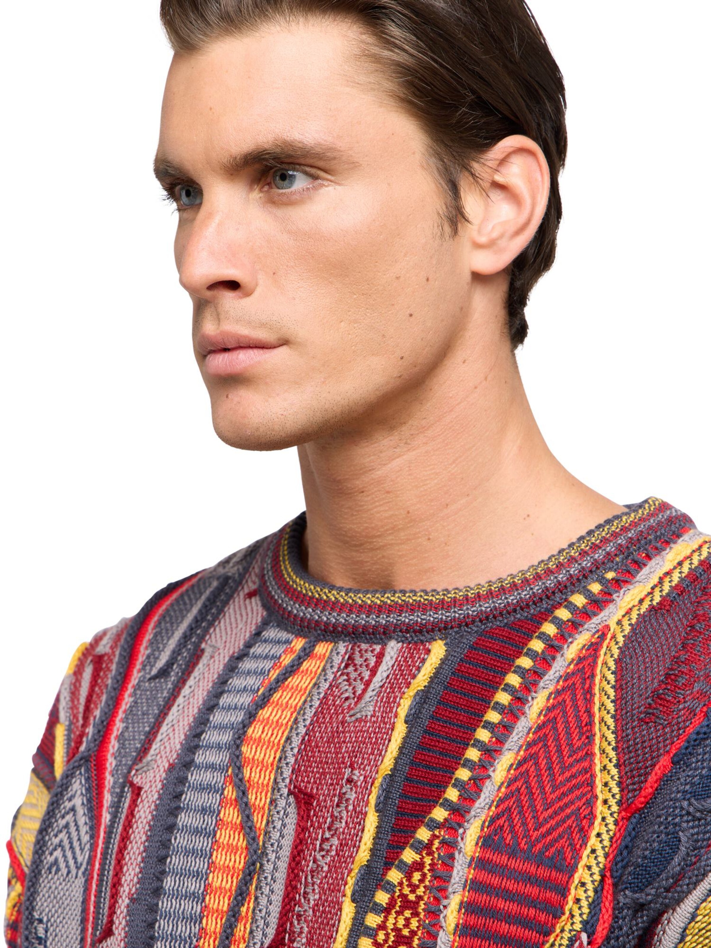 Carlo Colucci Sweater ' Dialer ' in Grey