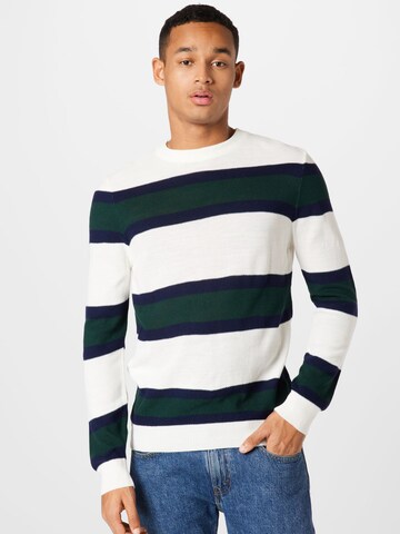 BURTON MENSWEAR LONDON Sweater in Green: front