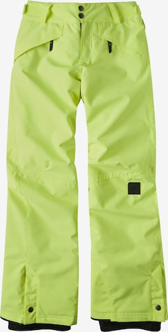 O'NEILL Outdoor trousers in Yellow: front