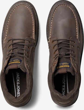 JACK & JONES - Botas com atacadores em castanho