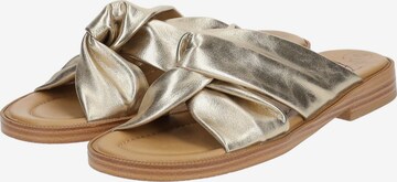 Blowfish Malibu Mules in Gold