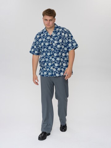 Dxnmxrk Shirt 'DXFester' in Blauw